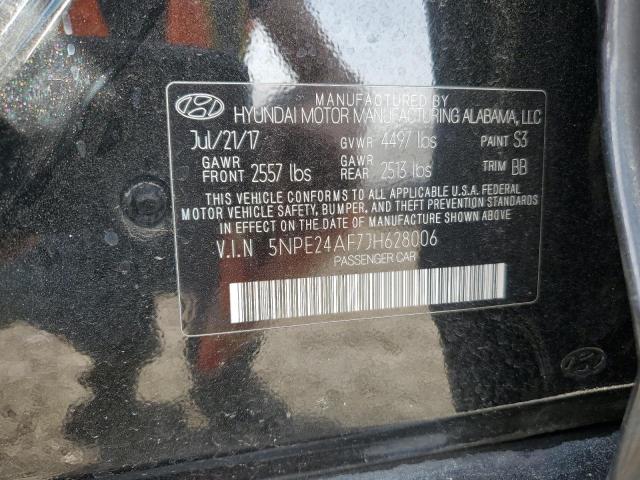 Photo 11 VIN: 5NPE24AF7JH628006 - HYUNDAI SONATA 