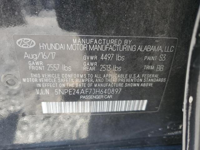 Photo 11 VIN: 5NPE24AF7JH640897 - HYUNDAI SONATA SE 