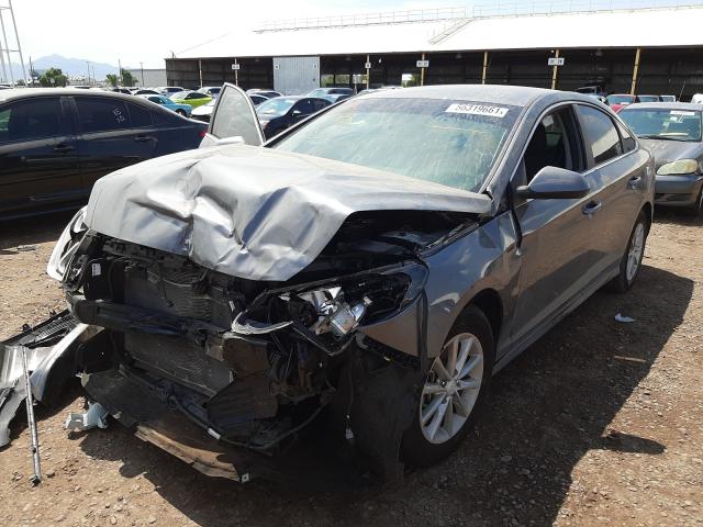 Photo 1 VIN: 5NPE24AF7JH667078 - HYUNDAI SONATA SE 