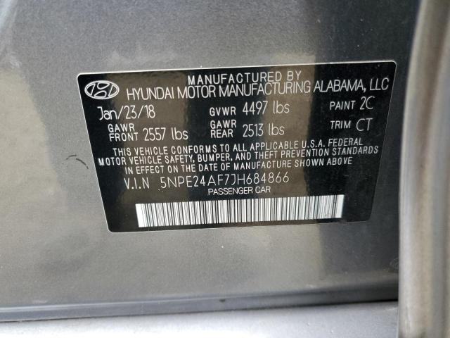 Photo 12 VIN: 5NPE24AF7JH684866 - HYUNDAI SONATA SE 