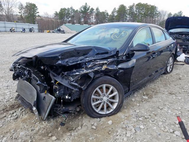 Photo 1 VIN: 5NPE24AF7JH689663 - HYUNDAI SONATA SE 