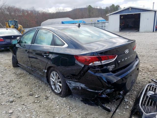 Photo 2 VIN: 5NPE24AF7JH689663 - HYUNDAI SONATA SE 