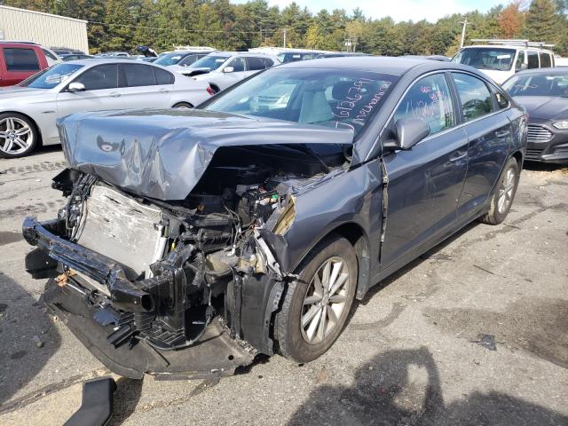 Photo 1 VIN: 5NPE24AF7JH705585 - HYUNDAI SONATA SE 