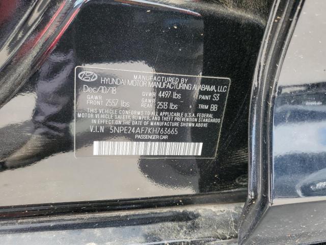 Photo 11 VIN: 5NPE24AF7KH763665 - HYUNDAI SONATA SE 