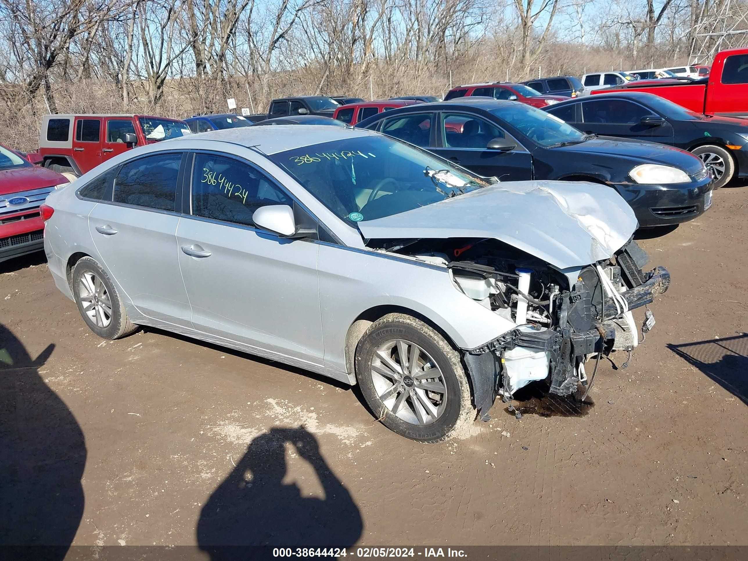 Photo 0 VIN: 5NPE24AF8FH003430 - HYUNDAI SONATA 