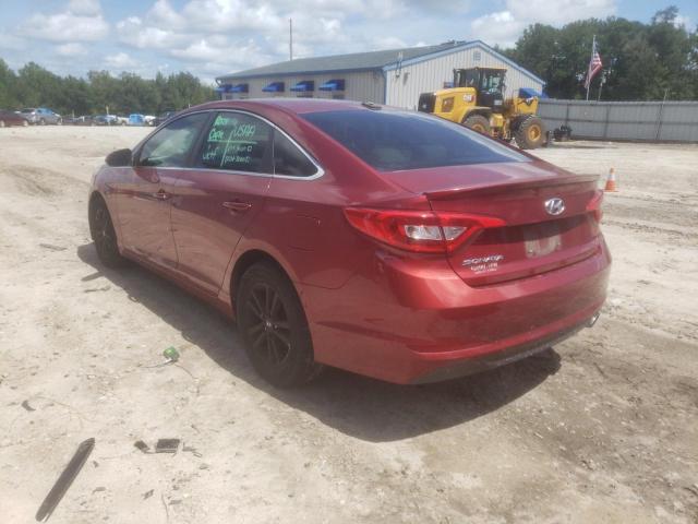 Photo 2 VIN: 5NPE24AF8FH024651 - HYUNDAI SONATA SE 