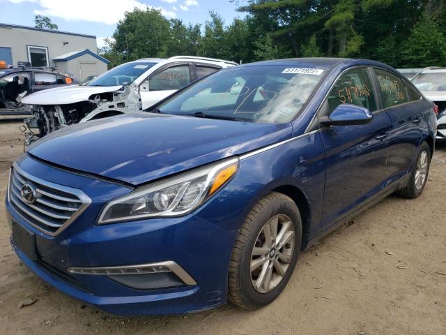 Photo 1 VIN: 5NPE24AF8FH026206 - HYUNDAI SONATA SE 