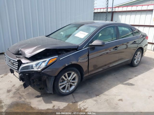 Photo 1 VIN: 5NPE24AF8FH059528 - HYUNDAI SONATA 