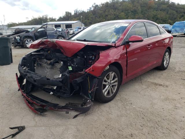 Photo 1 VIN: 5NPE24AF8FH077527 - HYUNDAI SONATA SE 