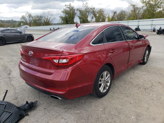 Photo 3 VIN: 5NPE24AF8FH077527 - HYUNDAI SONATA SE 