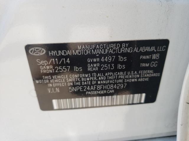 Photo 9 VIN: 5NPE24AF8FH084297 - HYUNDAI SONATA SE 