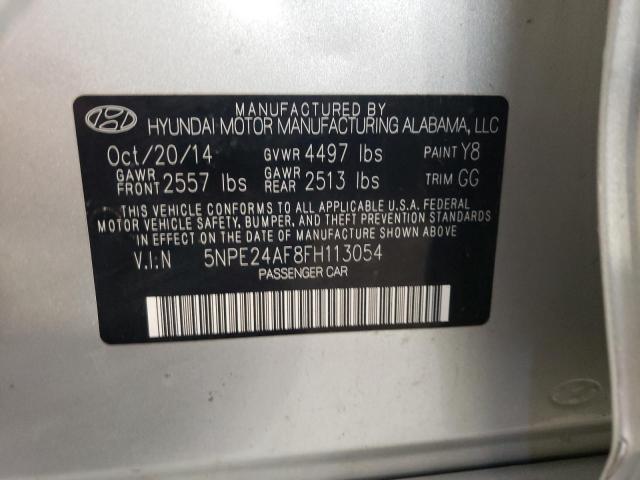 Photo 11 VIN: 5NPE24AF8FH113054 - HYUNDAI SONATA SE 