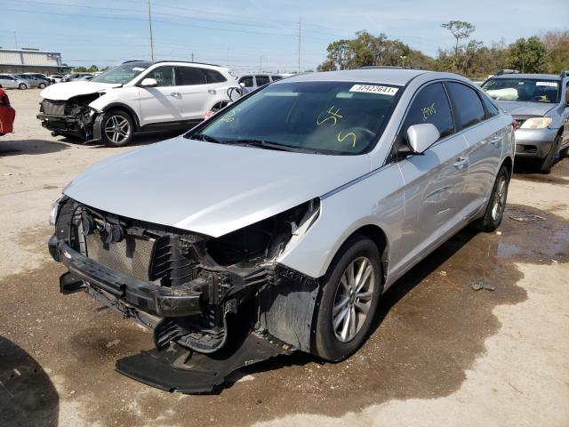 Photo 1 VIN: 5NPE24AF8FH136852 - HYUNDAI SONATA SE 