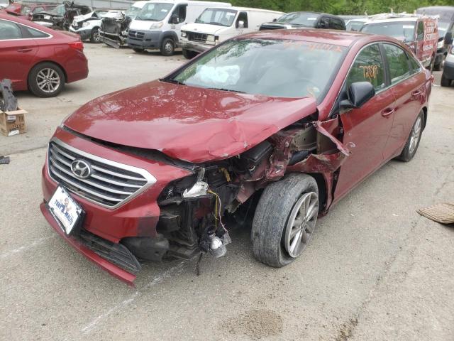 Photo 1 VIN: 5NPE24AF8FH144384 - HYUNDAI SONATA SE 