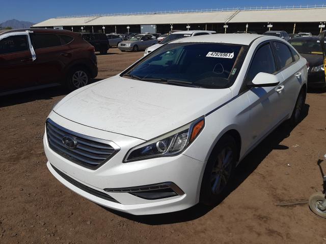 Photo 1 VIN: 5NPE24AF8FH150413 - HYUNDAI SONATA SE 