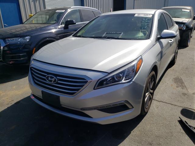 Photo 1 VIN: 5NPE24AF8FH152601 - HYUNDAI SONATA SE 