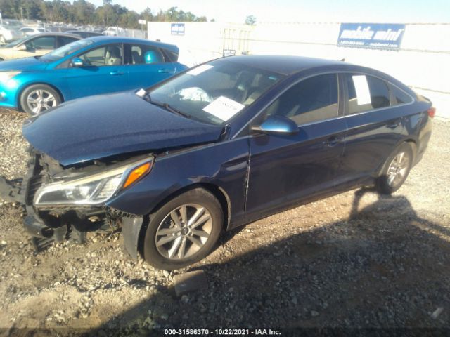 Photo 1 VIN: 5NPE24AF8FH154302 - HYUNDAI SONATA 