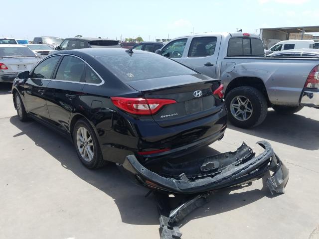 Photo 2 VIN: 5NPE24AF8FH161444 - HYUNDAI SONATA SE 