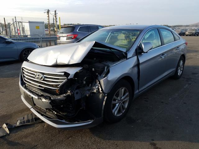 Photo 1 VIN: 5NPE24AF8FH166112 - HYUNDAI SONATA SE 