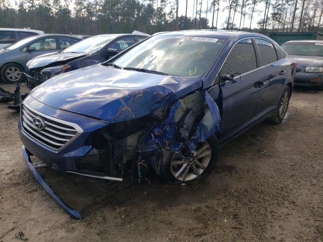 Photo 1 VIN: 5NPE24AF8FH172380 - HYUNDAI SONATA SE 