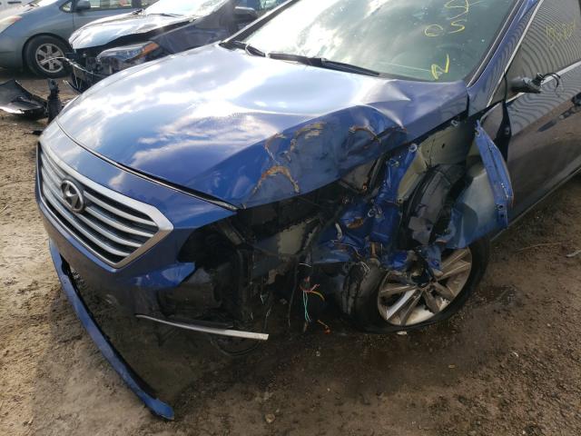 Photo 8 VIN: 5NPE24AF8FH172380 - HYUNDAI SONATA SE 