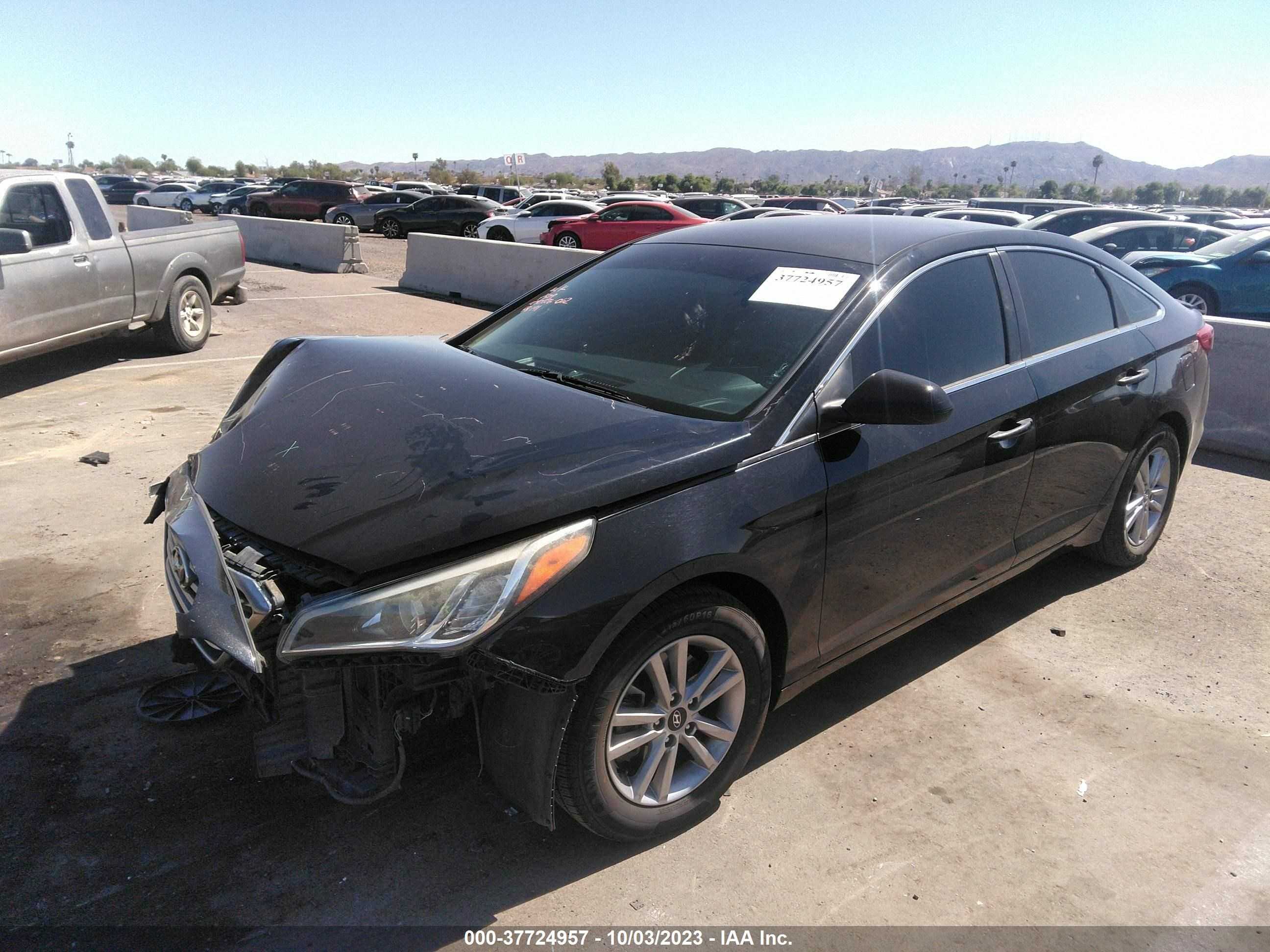 Photo 1 VIN: 5NPE24AF8FH187509 - HYUNDAI SONATA 