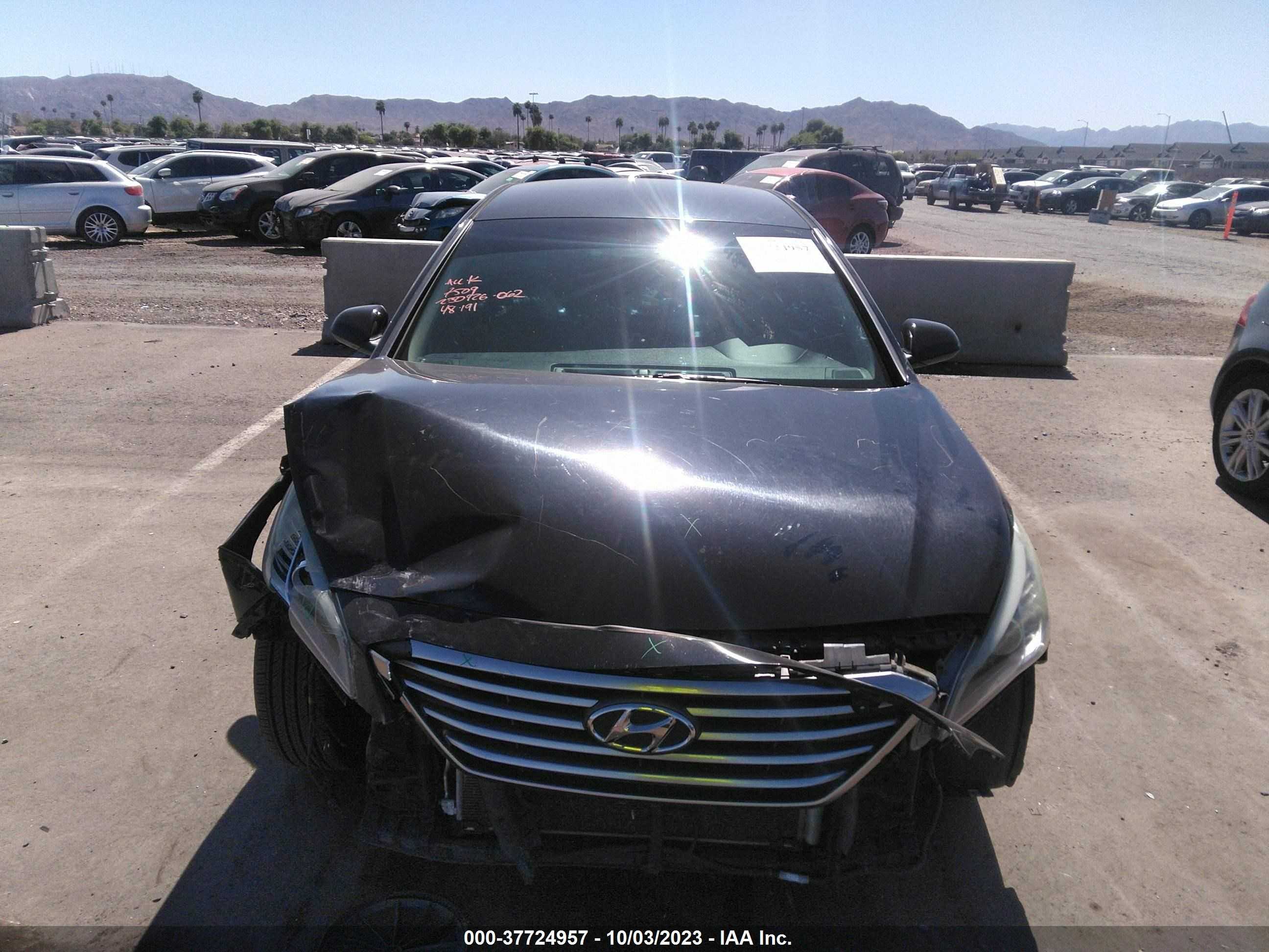 Photo 12 VIN: 5NPE24AF8FH187509 - HYUNDAI SONATA 