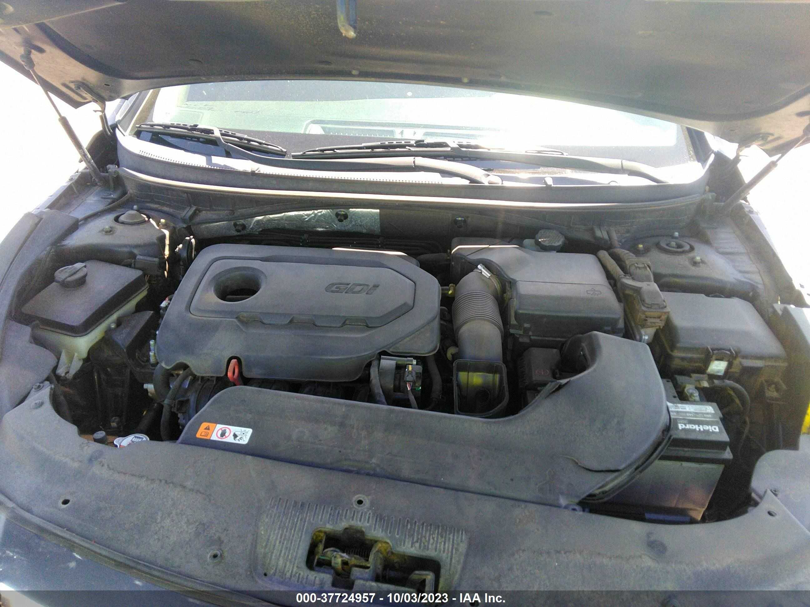 Photo 9 VIN: 5NPE24AF8FH187509 - HYUNDAI SONATA 