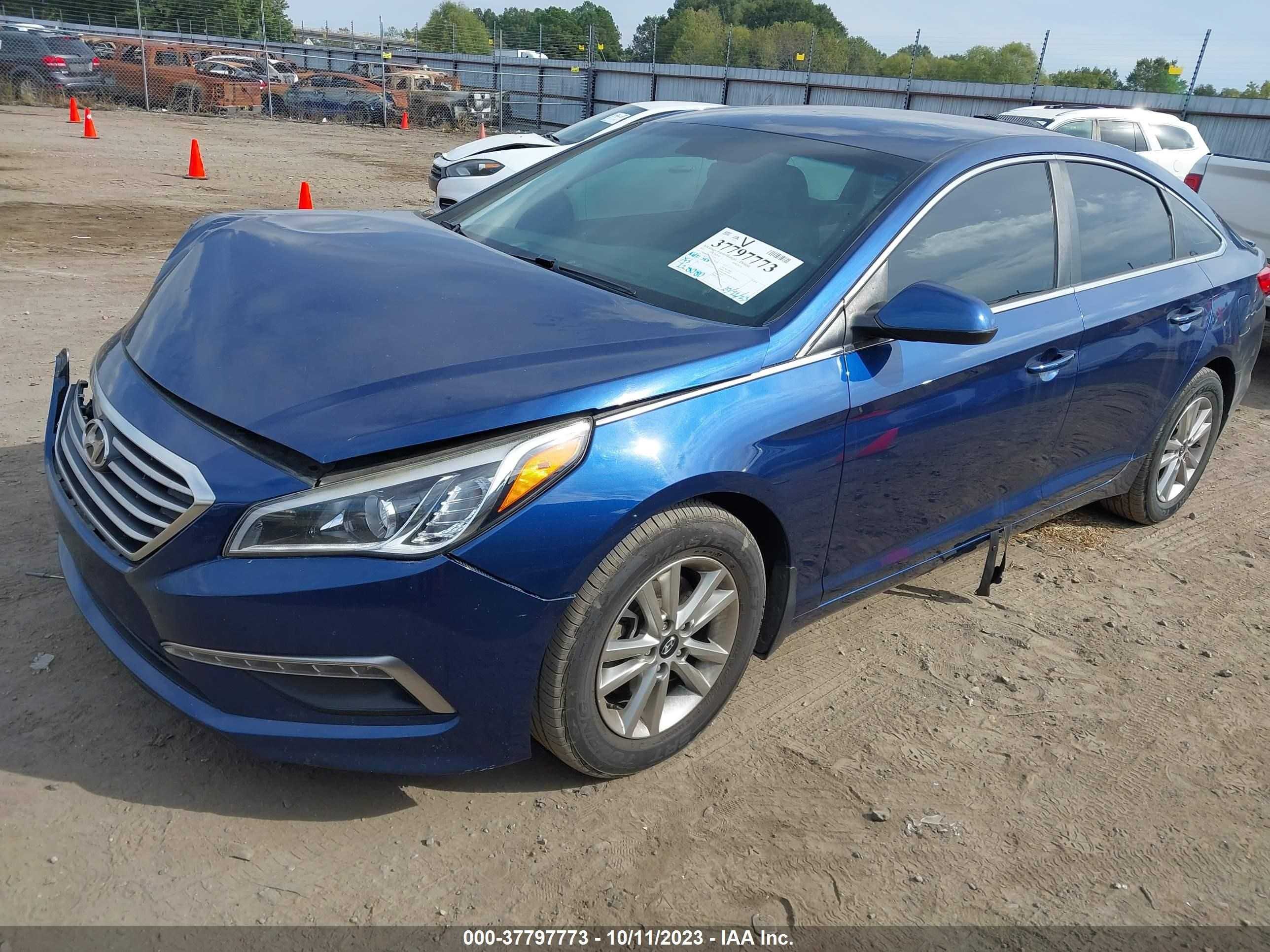 Photo 1 VIN: 5NPE24AF8FH233730 - HYUNDAI SONATA 