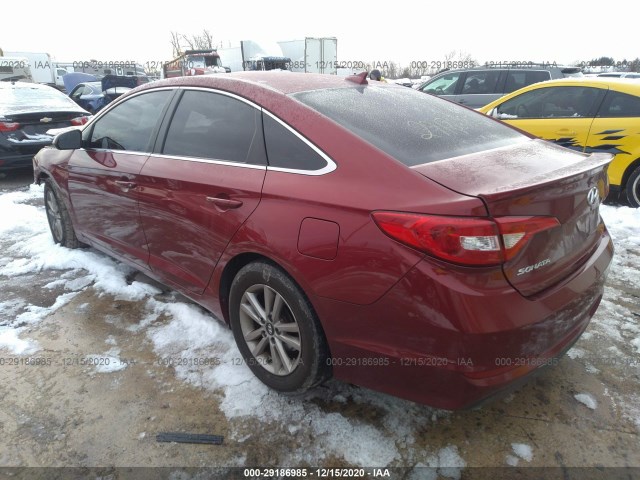 Photo 2 VIN: 5NPE24AF8FH233761 - HYUNDAI SONATA 