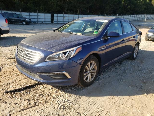 Photo 1 VIN: 5NPE24AF8FH242122 - HYUNDAI SONATA SE 