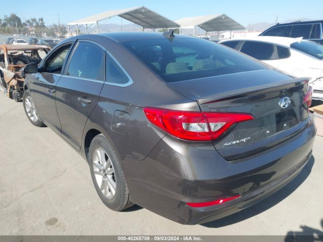 Photo 2 VIN: 5NPE24AF8GH261111 - HYUNDAI SONATA 