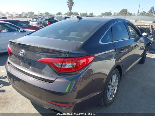 Photo 3 VIN: 5NPE24AF8GH261111 - HYUNDAI SONATA 