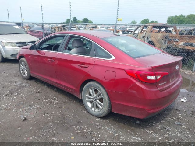 Photo 2 VIN: 5NPE24AF8GH262405 - HYUNDAI SONATA 