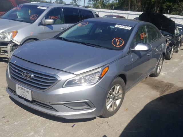 Photo 1 VIN: 5NPE24AF8GH266289 - HYUNDAI SONATA SE 