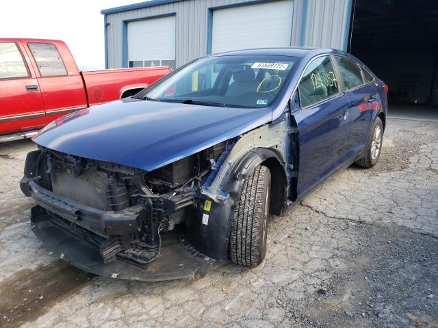 Photo 1 VIN: 5NPE24AF8GH270987 - HYUNDAI SONATA SE 