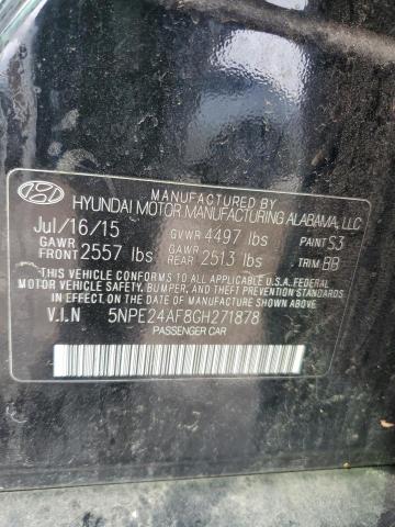 Photo 11 VIN: 5NPE24AF8GH271878 - HYUNDAI SONATA 