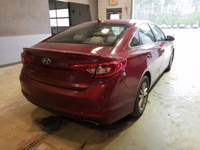 Photo 3 VIN: 5NPE24AF8GH275882 - HYUNDAI SONATA SE 