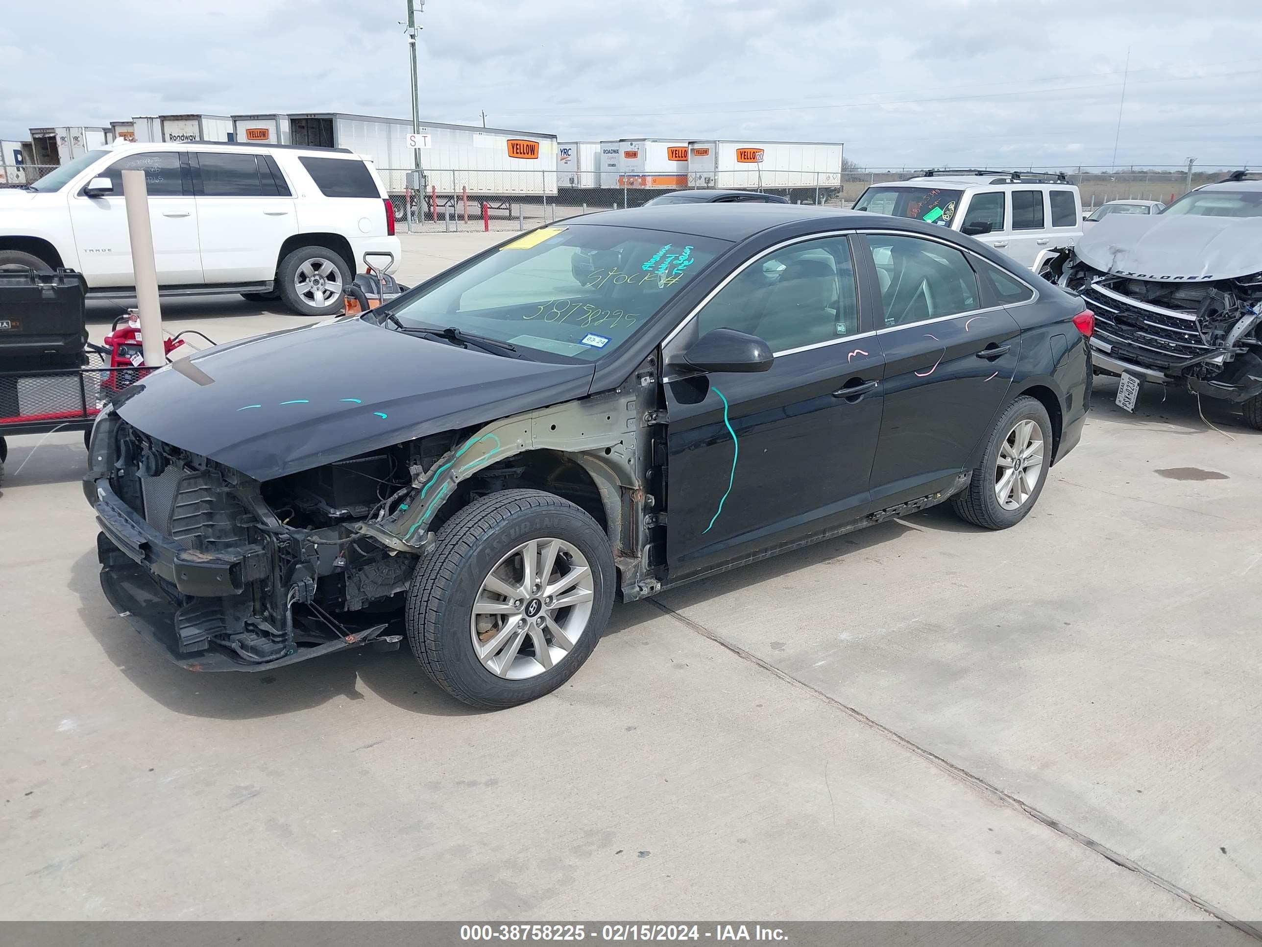 Photo 1 VIN: 5NPE24AF8GH277289 - HYUNDAI SONATA 