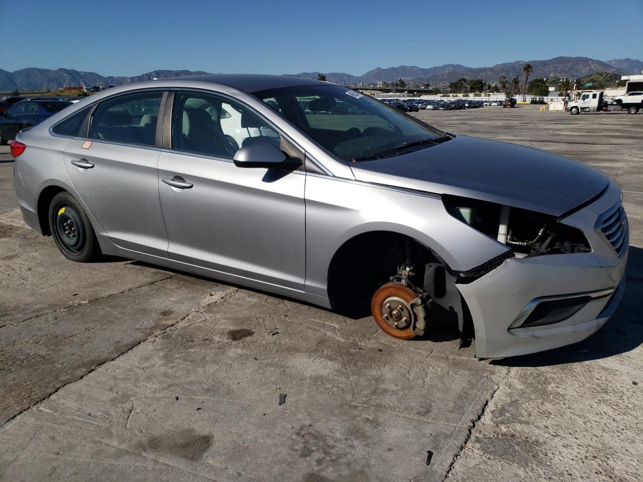 Photo 3 VIN: 5NPE24AF8GH281455 - HYUNDAI SONATA 