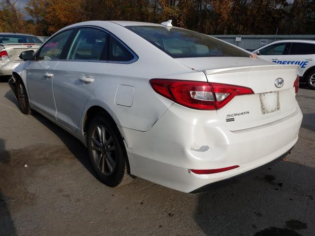 Photo 2 VIN: 5NPE24AF8GH283688 - HYUNDAI SONATA SE 