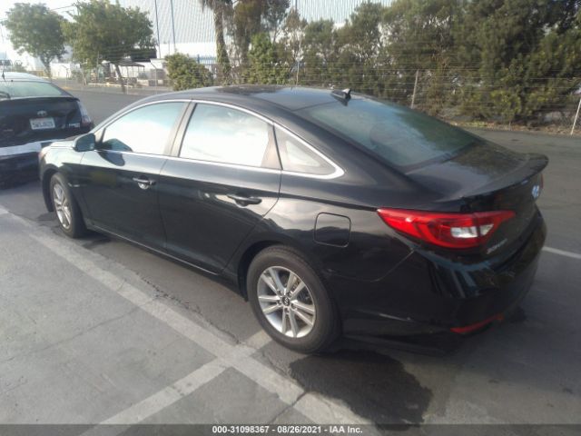 Photo 2 VIN: 5NPE24AF8GH291323 - HYUNDAI SONATA 