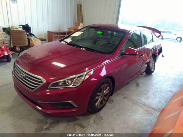 Photo 1 VIN: 5NPE24AF8GH292424 - HYUNDAI SONATA 