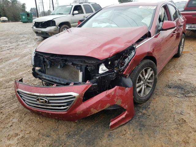 Photo 1 VIN: 5NPE24AF8GH298529 - HYUNDAI SONATA SE 