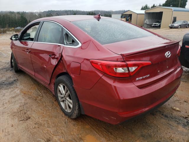 Photo 2 VIN: 5NPE24AF8GH298529 - HYUNDAI SONATA SE 