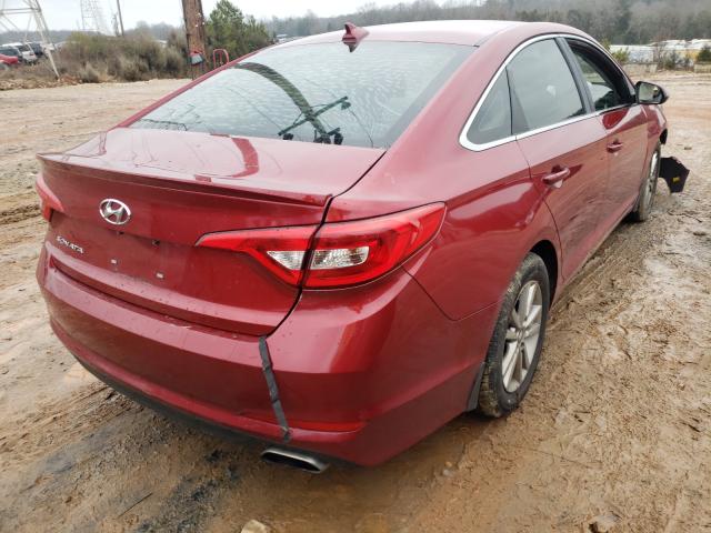 Photo 3 VIN: 5NPE24AF8GH298529 - HYUNDAI SONATA SE 