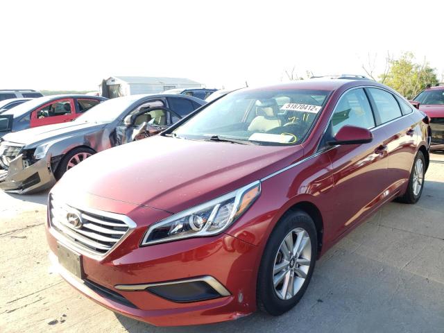 Photo 1 VIN: 5NPE24AF8GH314373 - HYUNDAI SONATA SE 