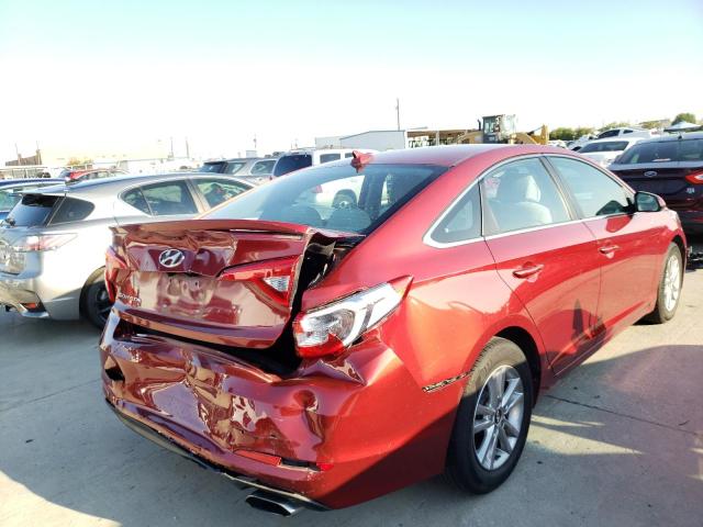 Photo 3 VIN: 5NPE24AF8GH314373 - HYUNDAI SONATA SE 