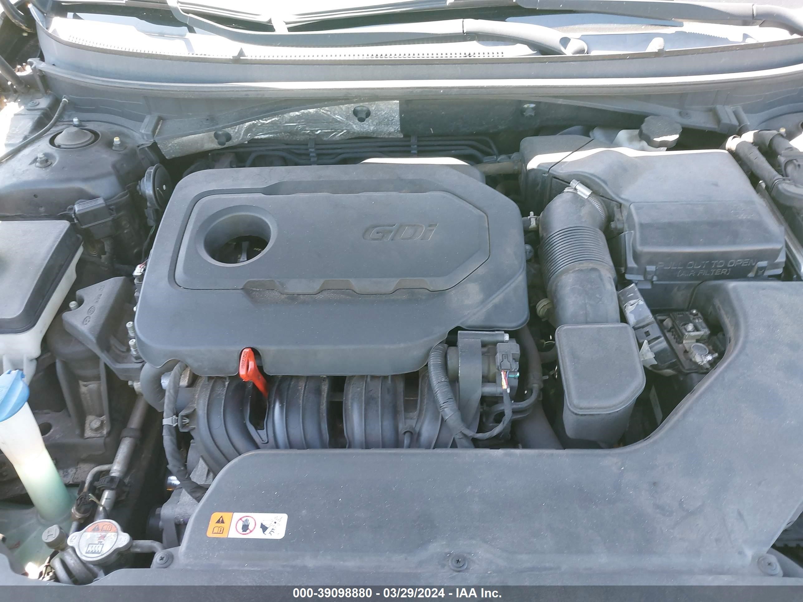 Photo 9 VIN: 5NPE24AF8GH315345 - HYUNDAI SONATA 