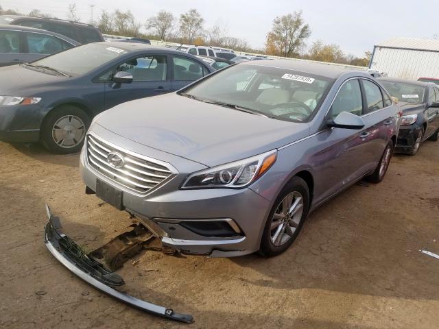 Photo 1 VIN: 5NPE24AF8GH331965 - HYUNDAI SONATA SE 